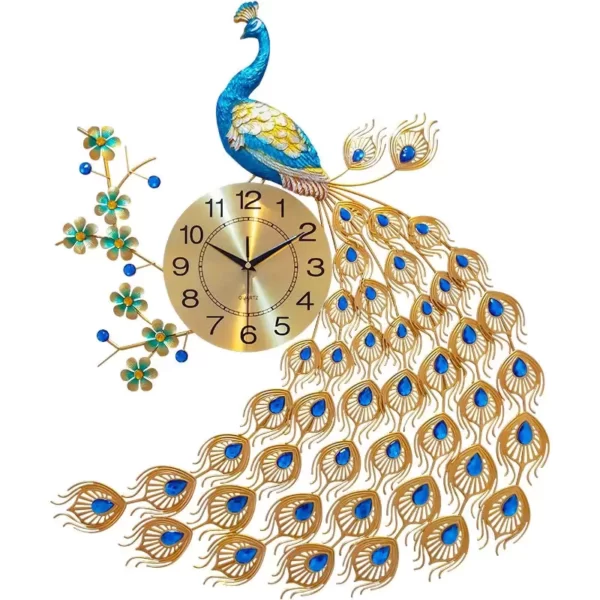 Hurtownia dekoracji ściennych do salonu JJT Peacock Clock WM198