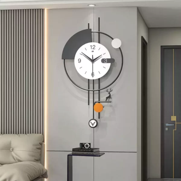 Amazon Dekoracje do salonu Gorąco sprzedający się zegar ścienny JT2388