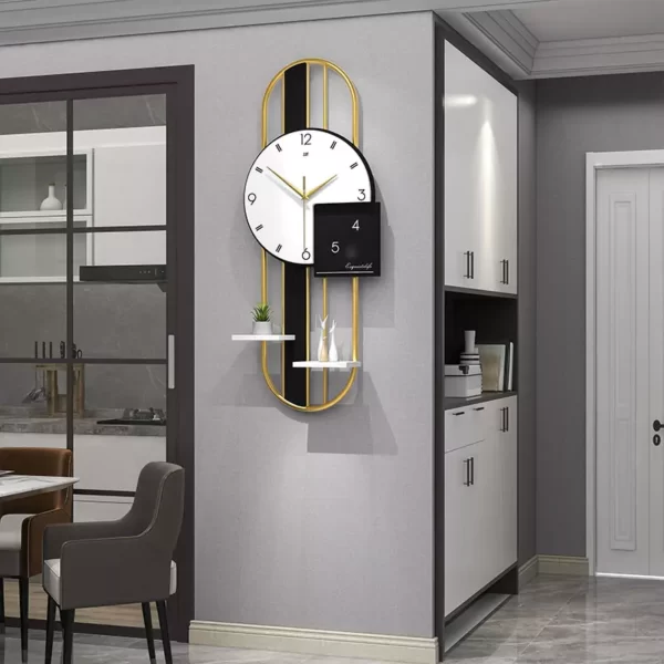 Лучшие идеи дизайна гостиной JJT Farmhouse Wall Clock JT21132