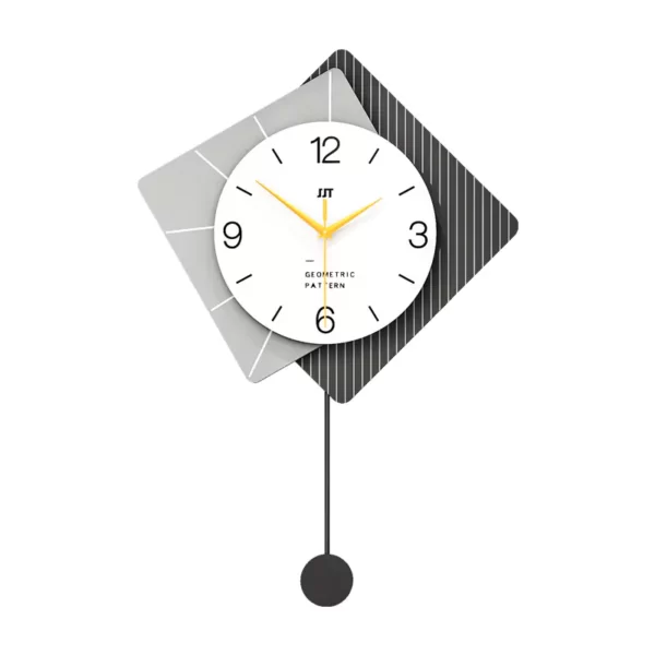 Geometric Decor Clock for Home Luxury Decor JT22370