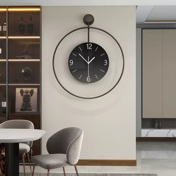 Metall-Uhr für Heim-Wohnzimmer-Dekoration JT22248