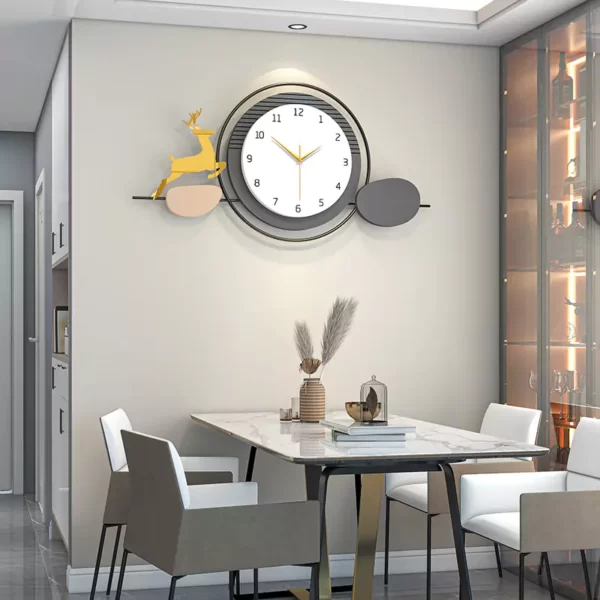 Reloj sobredimensionado para decoración de pared Mid Century JT22223